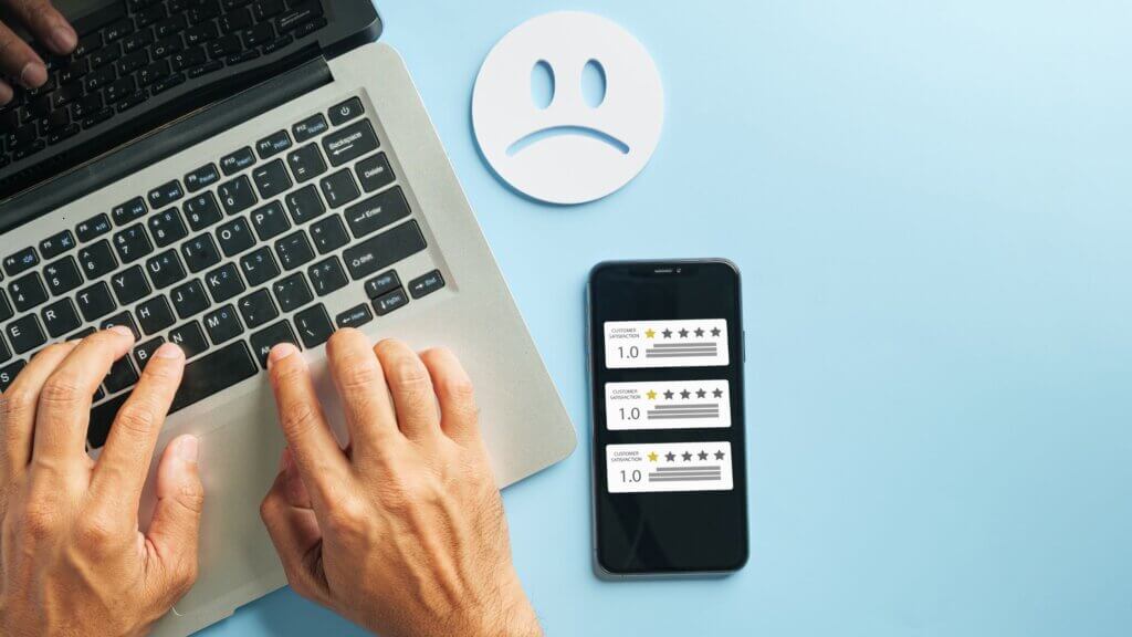 Poor Online Presence
