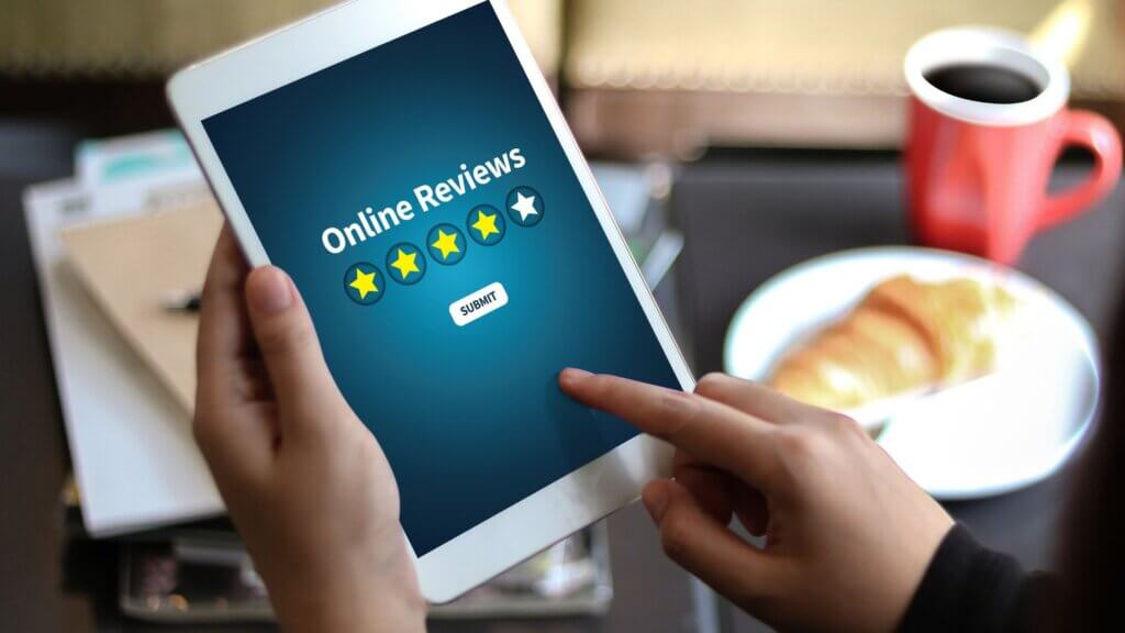 online reviews