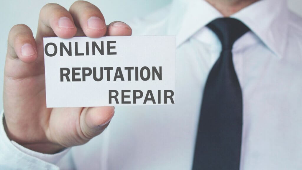 online reputation repair